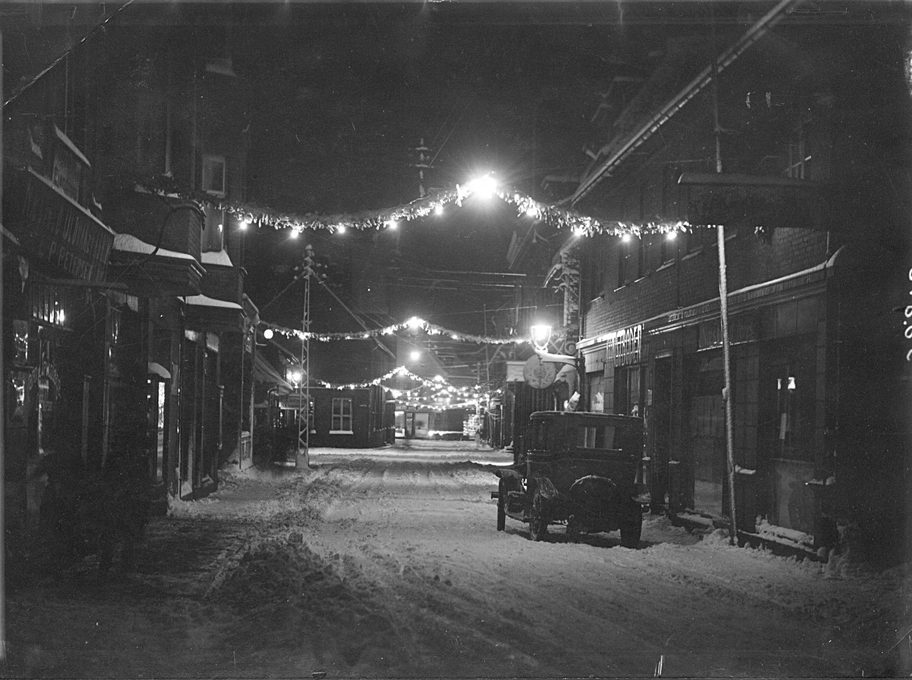 Juleudsmykning i Ramsherred 1930   Emanuel. Arnholtz